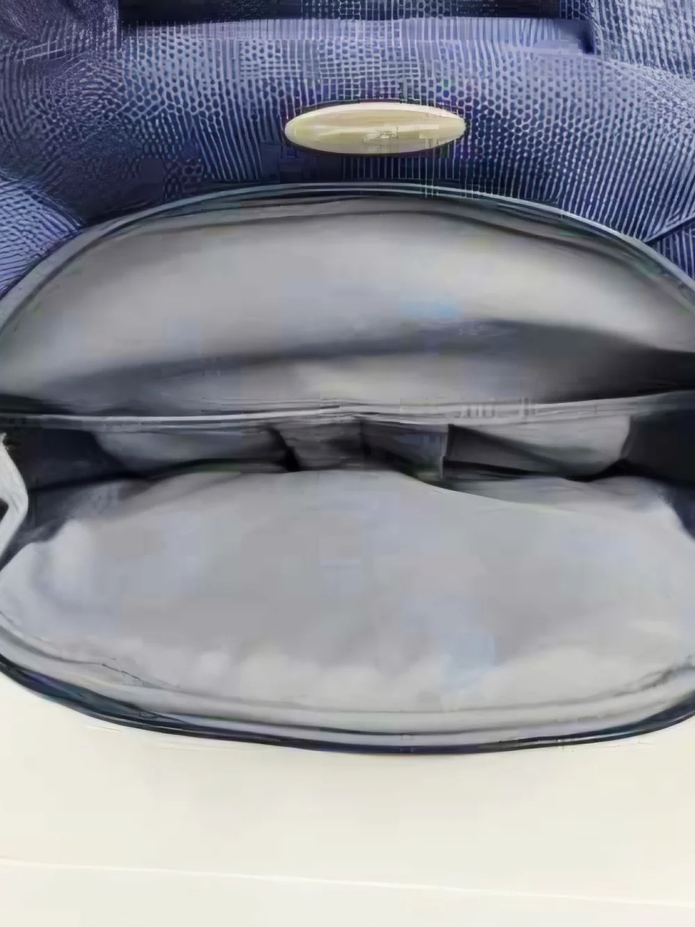 Samsonite Navy Blue Dome Travel Handbag